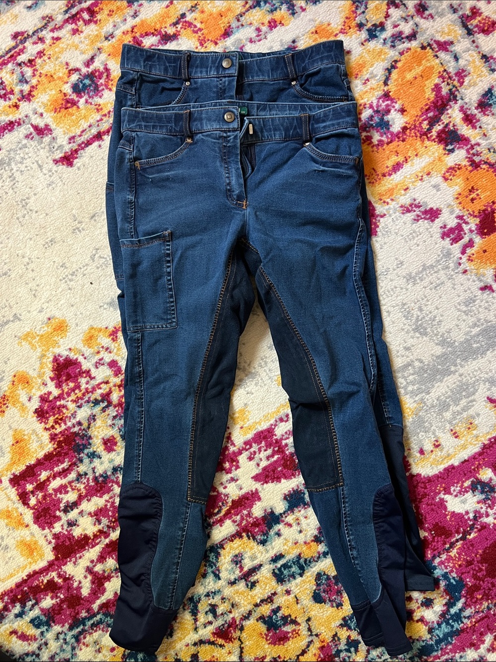 Dublin Shona Full Suede Seat Denim Breeches